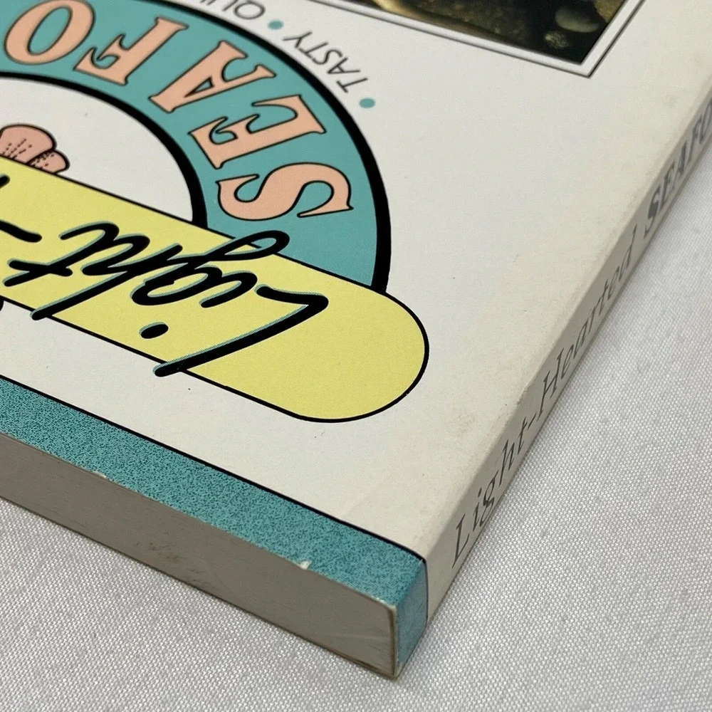 Light-Hearted Seafood Book By Janis Harsila & Evie Hansen‎ Vintage